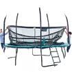 trampoline met windbescherming